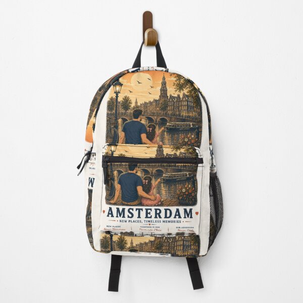 Item preview, Amsterdam Father Daughter Duo New Places Timeless Memories designed and sold by BagFactoryUK.