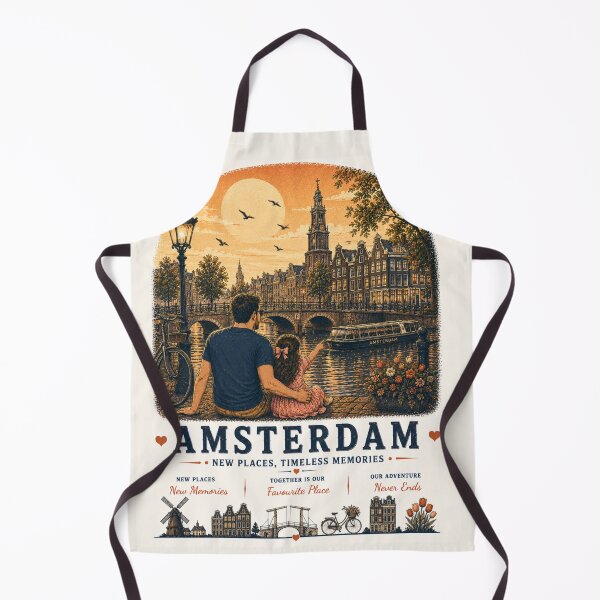 Item preview, Amsterdam Father Daughter Duo New Places Timeless Memories designed and sold by BagFactoryUK.
