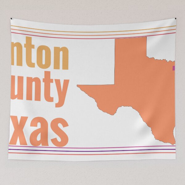 Item preview, Denton County Texas Highlighted on State Map designed and sold by TheIconSmith.