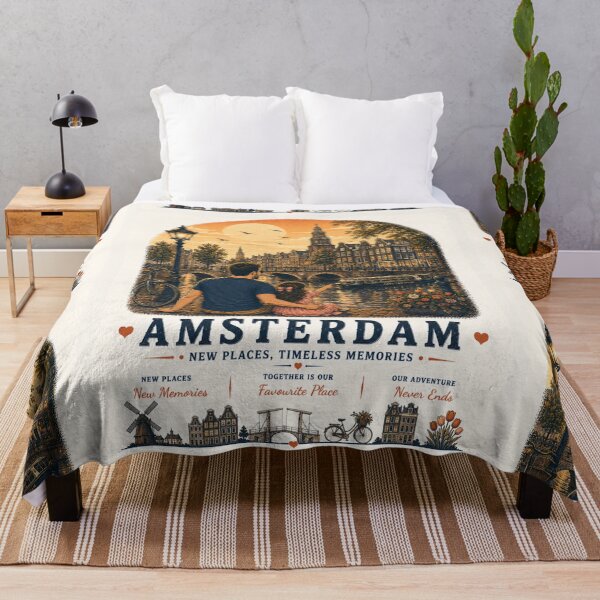 Item preview, Amsterdam Father Daughter Duo New Places Timeless Memories designed and sold by BagFactoryUK.