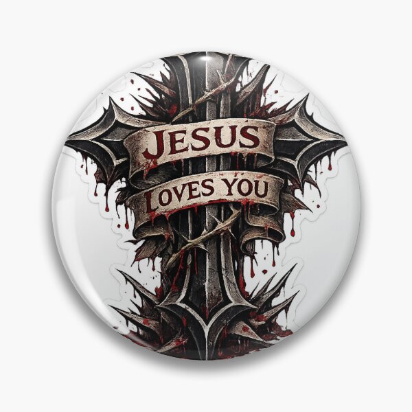 Item preview, JESUS LOVES YOU designed and sold by GraphicsDisom.