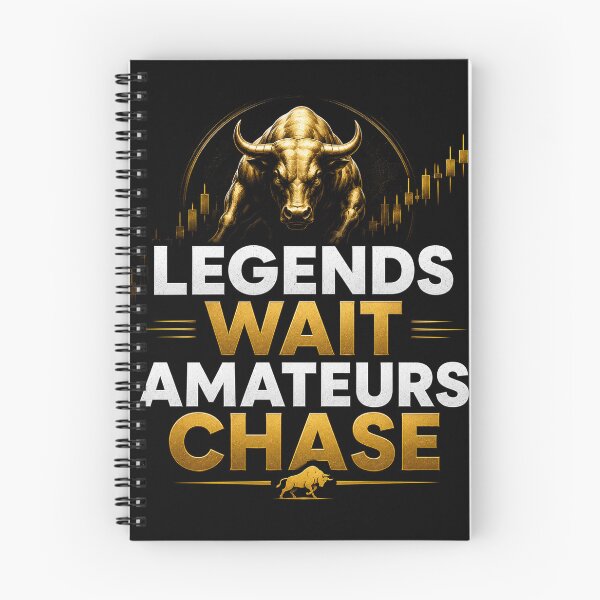Item preview, Legends Wait Amateurs Chase Forex Trading T-Shirt designed and sold by PipForgeStudio .
