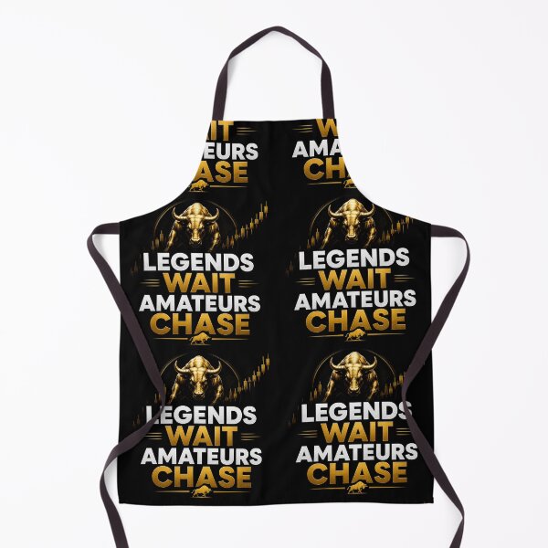 Item preview, Legends Wait Amateurs Chase Forex Trading T-Shirt designed and sold by PipForgeStudio .