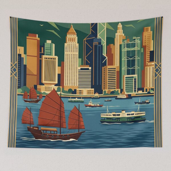 Item preview,  Hong Kong Vintage Travel designed and sold by Bomax121.