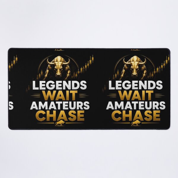 Item preview, Legends Wait Amateurs Chase Forex Trading T-Shirt designed and sold by PipForgeStudio .