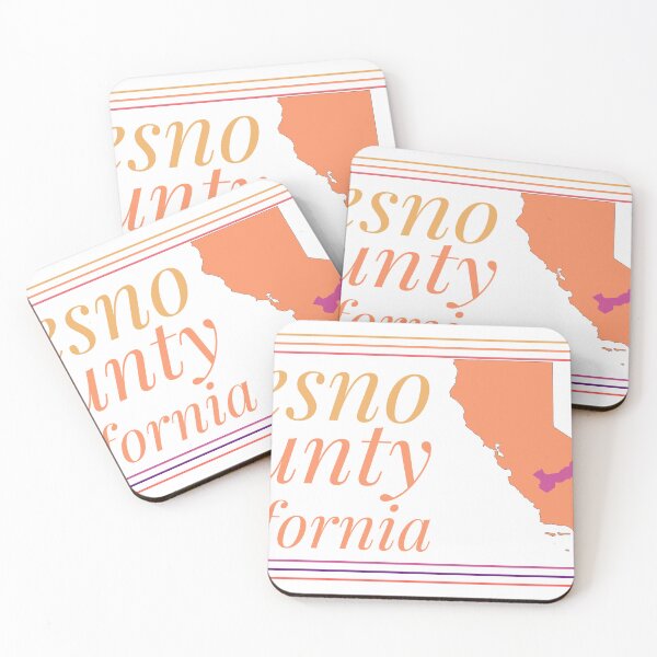 Item preview, Fresno County California Highlighted on State Map designed and sold by TheIconSmith.