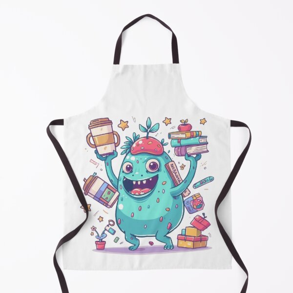 Item preview, Overthinking Blob Monster | Adorable Anxious Creature Gift designed and sold by Stylestickers55.