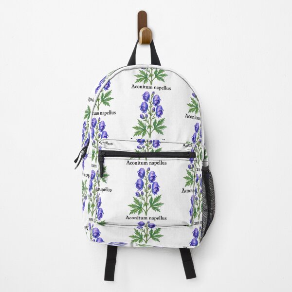 Item preview, Aconitum napellus – Botanical pencil illustration - Witchy herbarium designed and sold by JOANNASKAH.