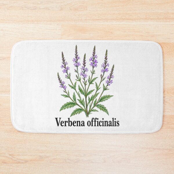 Item preview, Common Vervain – Magical Botanical Illustration - Witchy Herbarium designed and sold by JOANNASKAH.