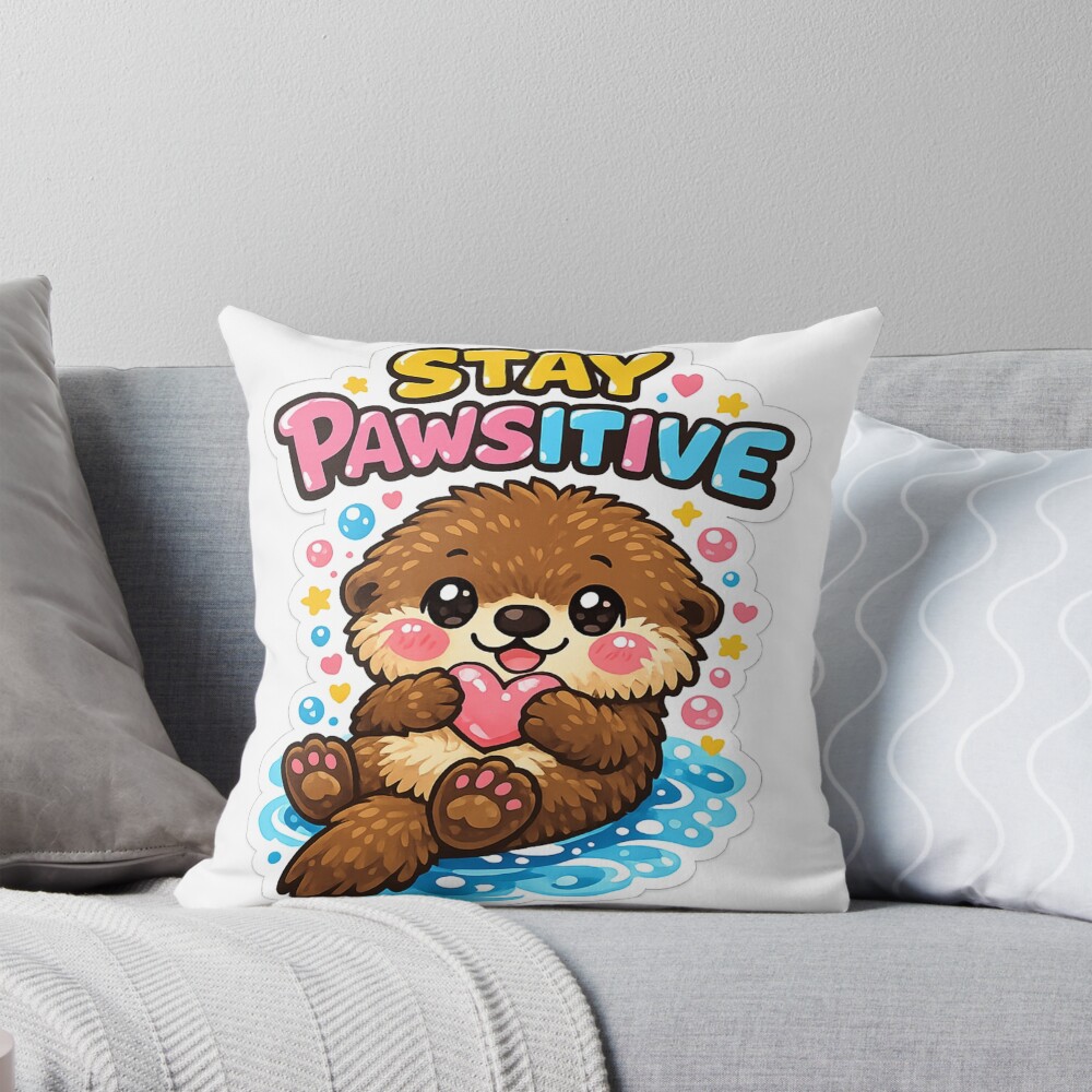 Item preview, Throw Pillow designed and sold by DadStickerStore.