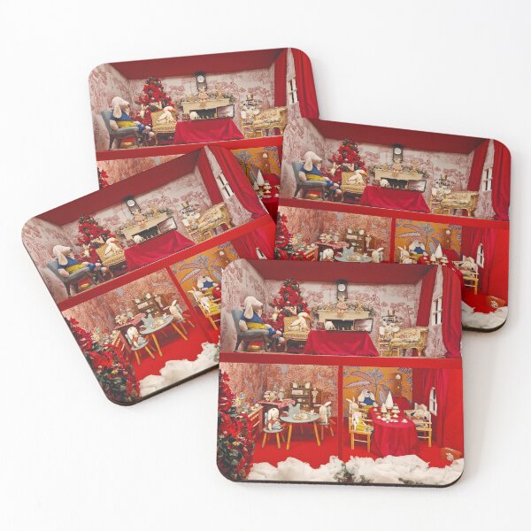 Item preview, Christmas dollhouse designed and sold by psychoshadow.