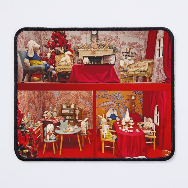 Item preview, Christmas dollhouse designed and sold by psychoshadow.