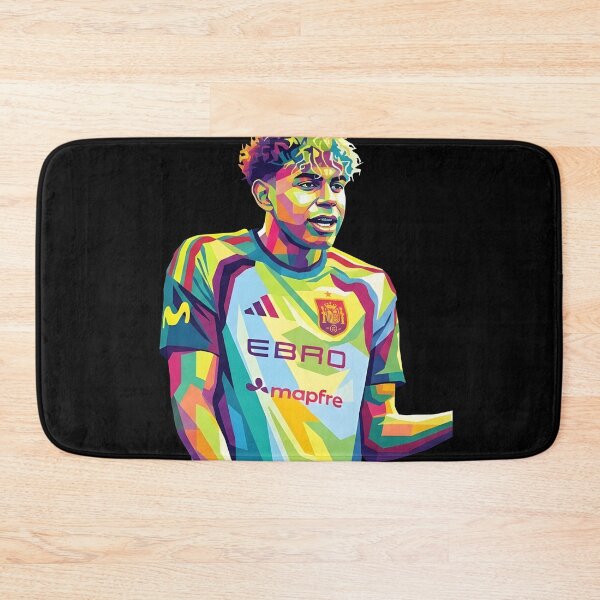 Item preview, Lamine Yamal pop art  designed and sold by Superkent.