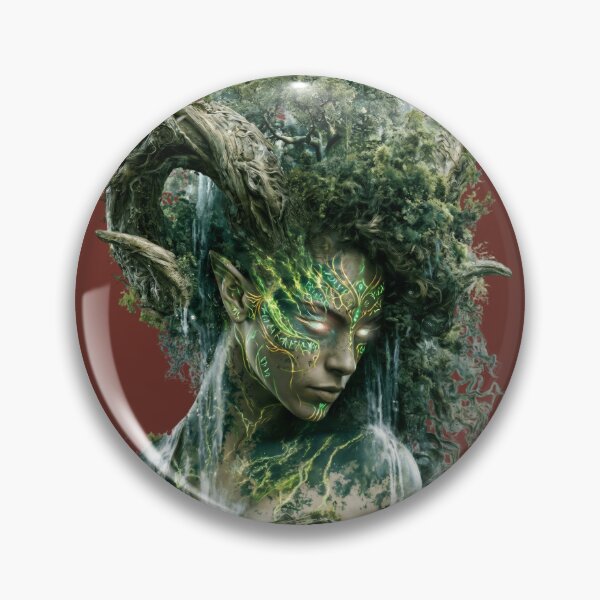 Item preview, Forest Goddess of Ancient Waters designed and sold by MythicMood.