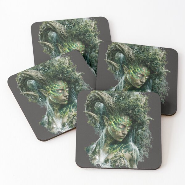 Item preview, Forest Goddess of Ancient Waters designed and sold by MythicMood.