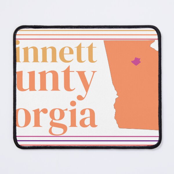 Item preview, Gwinnett County Georgia Highlighted on State Map designed and sold by TheIconSmith.