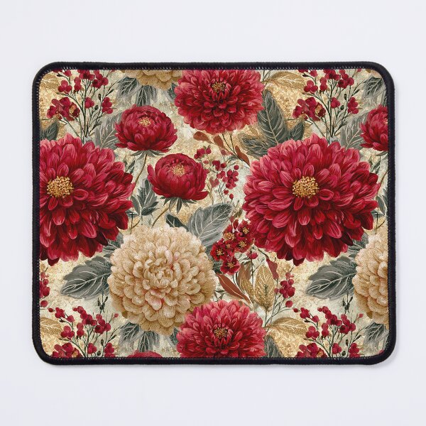 Item preview, Blooming Dahlias Texture - Birthday Flower Pattern - Bridal Shower Gifts designed and sold by RoyalStarsPatts.