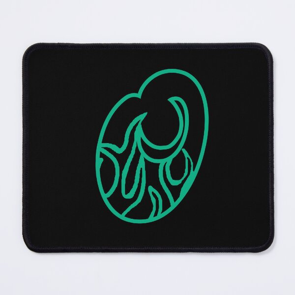 Item preview, Groovy Retro Teal Fiery Letter O Monogram designed and sold by CamilasPrints.