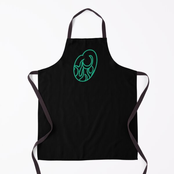 Item preview, Groovy Retro Teal Fiery Letter O Monogram designed and sold by CamilasPrints.