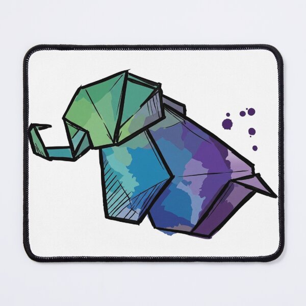 Item preview, Ink-painted elephant designed and sold by snoWorkshop.