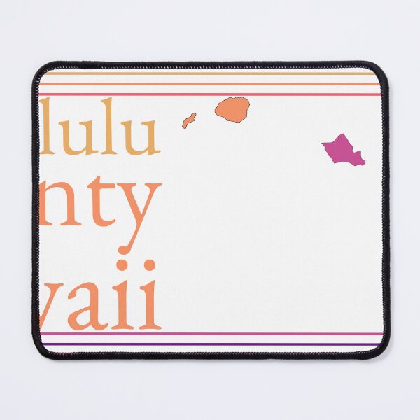 Item preview, Honolulu County Hawaii Highlighted on State Map designed and sold by TheIconSmith.
