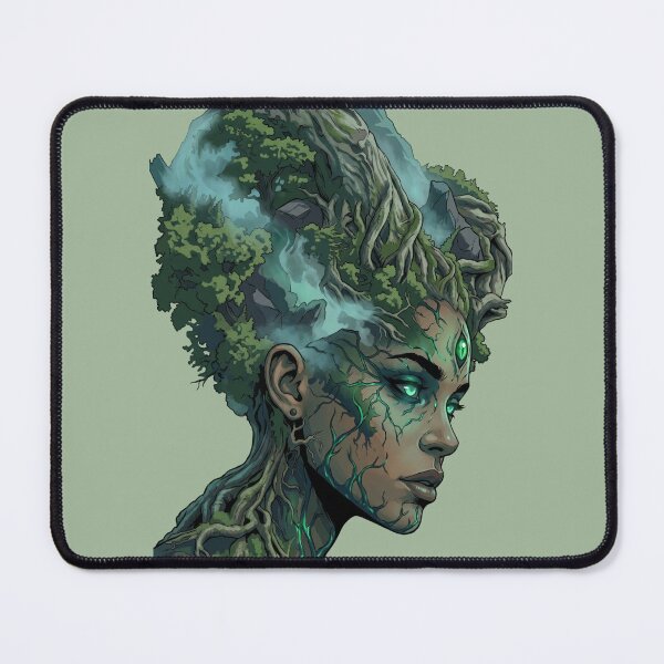 Item preview, Nature Goddess of the Ancient Grove designed and sold by MythicMood.
