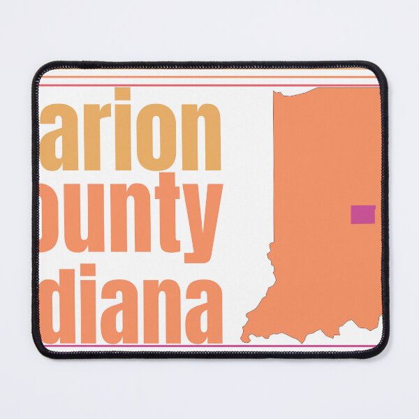 Item preview, Marion County Indiana Highlighted on State Map designed and sold by TheIconSmith.