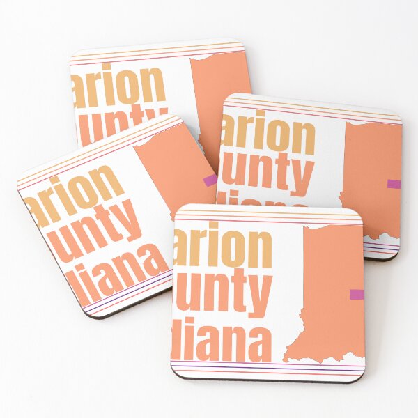 Item preview, Marion County Indiana Highlighted on State Map designed and sold by TheIconSmith.