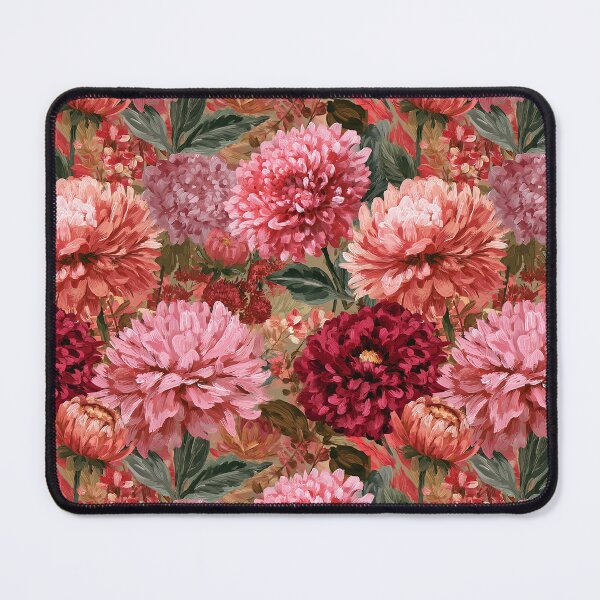 Item preview, Delicate Dahlias Floral - Birthday Flower Pattern - Christmas Gift Baskets designed and sold by RoyalStarsPatts.