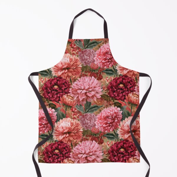 Item preview, Delicate Dahlias Floral - Birthday Flower Pattern - Christmas Gift Baskets designed and sold by RoyalStarsPatts.