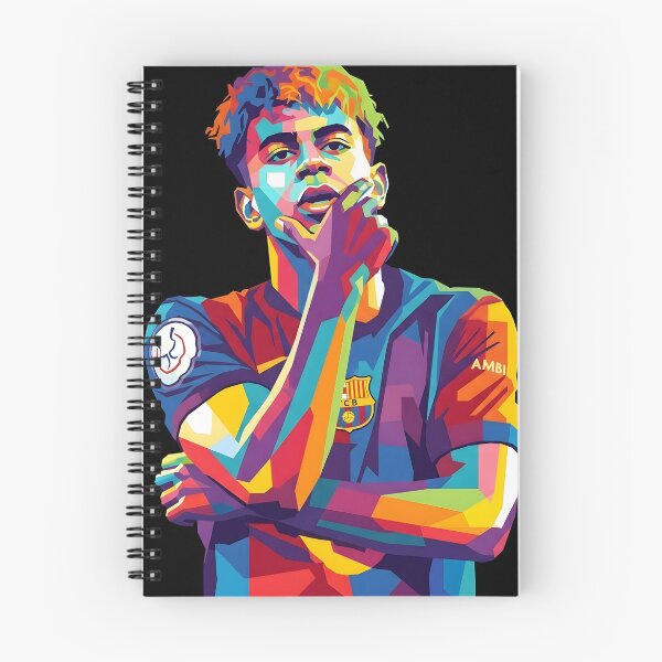 Item preview, Lamine Yamal pop art  designed and sold by Superkent.