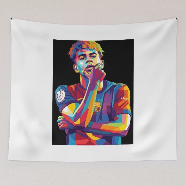 Item preview, Lamine Yamal pop art  designed and sold by Superkent.