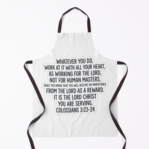 Item preview, Colossians 3:23-24 Bible Verse Christian Motivation Quote designed and sold by raedattia.
