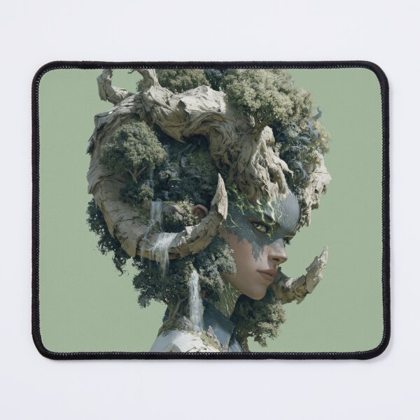 Item preview, Ancient Forest Guardian Goddess designed and sold by MythicMood.