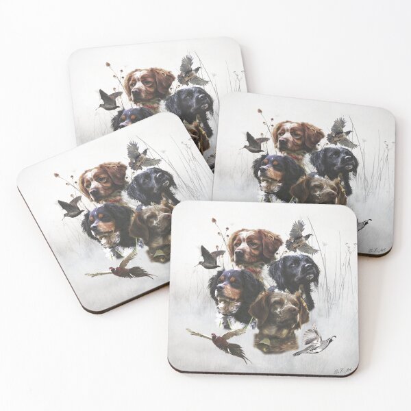 Item preview,  The Brittany Spaniels , Bird Hunting Season designed and sold by TammyHunterArt.
