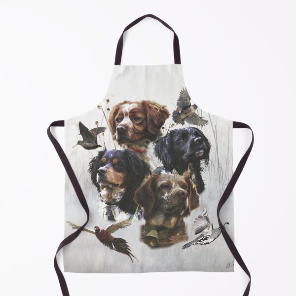 Item preview, The Brittany Spaniels , Bird Hunting Season designed and sold by TammyHunterArt.