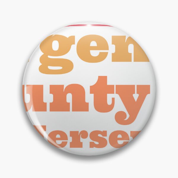 Item preview, El condado de Bergen, Nueva Jersey, aparece resaltado en el mapa estatal. designed and sold by TheIconSmith.