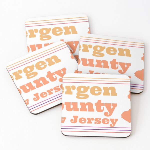 Item preview, Bergen County New Jersey Highlighted on State Map designed and sold by TheIconSmith.