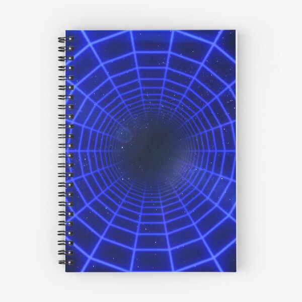 Item preview, Blue Circular Wireframe Tunnel designed and sold by Electric Shock!! Design.