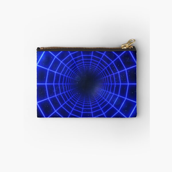 Item preview, Blue Circular Wireframe Tunnel designed and sold by Electric Shock!! Design.