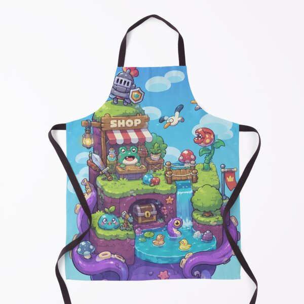 Item preview, Kawaii Fantasy Floating Magic Shop designed and sold by VoxelEstudi0nic.