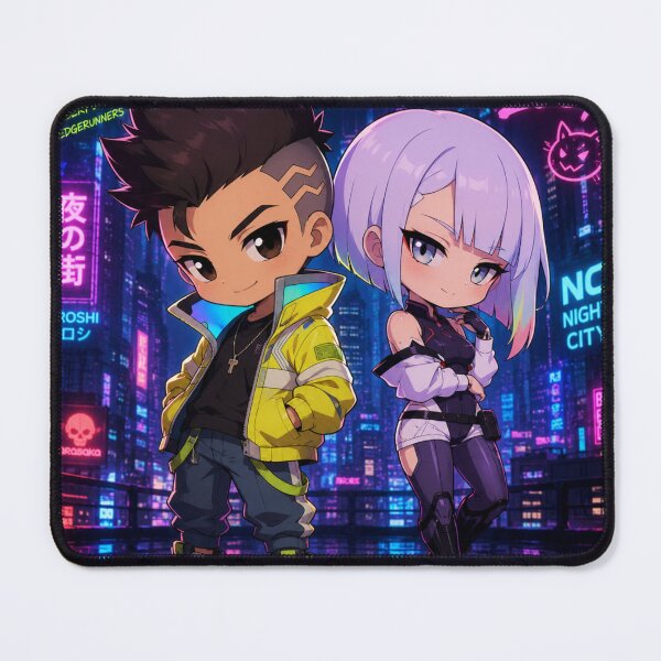 Item preview, David and Lucy Cyberpunk Edgerunners designed and sold by Diseños GC.