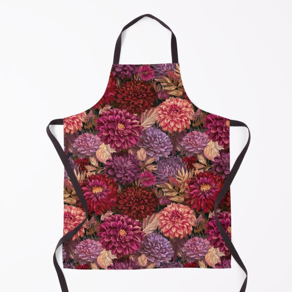 Item preview, Radiant Dahlias - Flower Floral Pattern  - Christmas Gift Ideas designed and sold by RoyalStarsPatts.