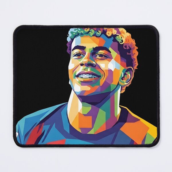 Item preview, Lamine Yamal pop art designed and sold by Superkent.
