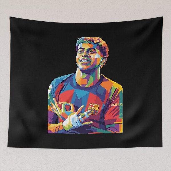 Item preview, Lamine Yamal pop art  designed and sold by Superkent.
