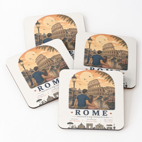 Artikelvorschau, Rome Father Daughter Duo Together Is Our Favourite Place entworfen und verkauft von BagFactoryUK.