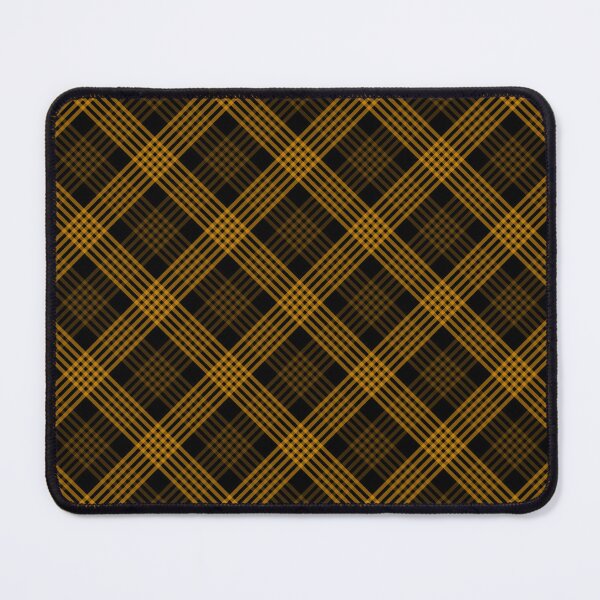 Item preview, Diagonal Plaid Pattern (yellow lines on black) designed and sold by JMParadis.