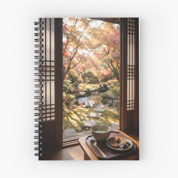 Item preview, Traditional Korean Tea Time in a Serene Hanok Garden designed and sold by SOOstudio73.