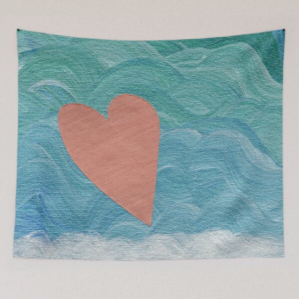 Item preview, Heart on Ocean Waves designed and sold by Kristy Carpenter.