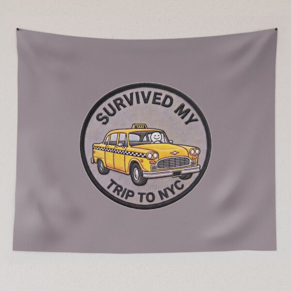 Item preview, I Survived My Trip to NYC Funny Survived My Trip to New York  designed and sold by gear-posters.